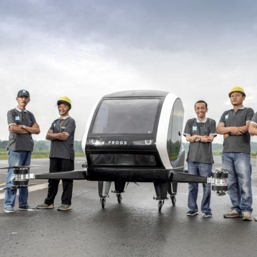 Taxi Drone?—?Frogs 282